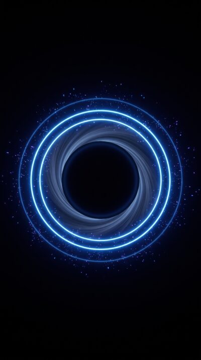 Black Hole Orb Wallpaper